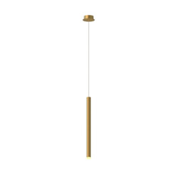 Cala 1 Light Pendant, 6W LED, 3000K, 420lm, Gold, 3yrs Warranty
