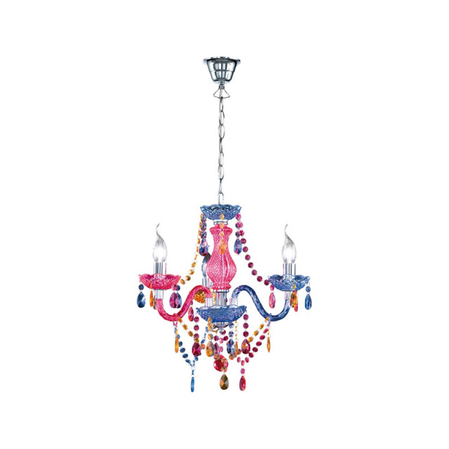 Lüster Young living 3 Light Multi Arm Chandelier Chrome - image 1