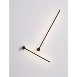 Synthesi Integrated LED Wall Lamp Sandy Black Aluminium LED 25W 230V 1920.8Lm 3000K - thumbnail 5