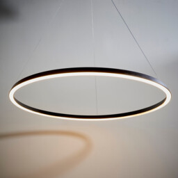 Staten Integrated Led Pendant Light Matt Black, White Silicone - thumbnail 5