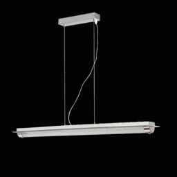 Tube Pendant 26W LED 4000K Polished Chrome/ Sand Diamond, 2000lm, 3yrs Warranty - thumbnail 2