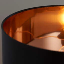 Waldorf Table Lamp Copper Glass, E27 - thumbnail 3