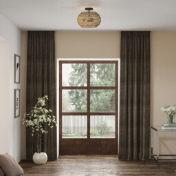 Quoizel Casablanca Semi Flush Ceiling Light Classic Palladian Bronze 3x E27 - thumbnail 5
