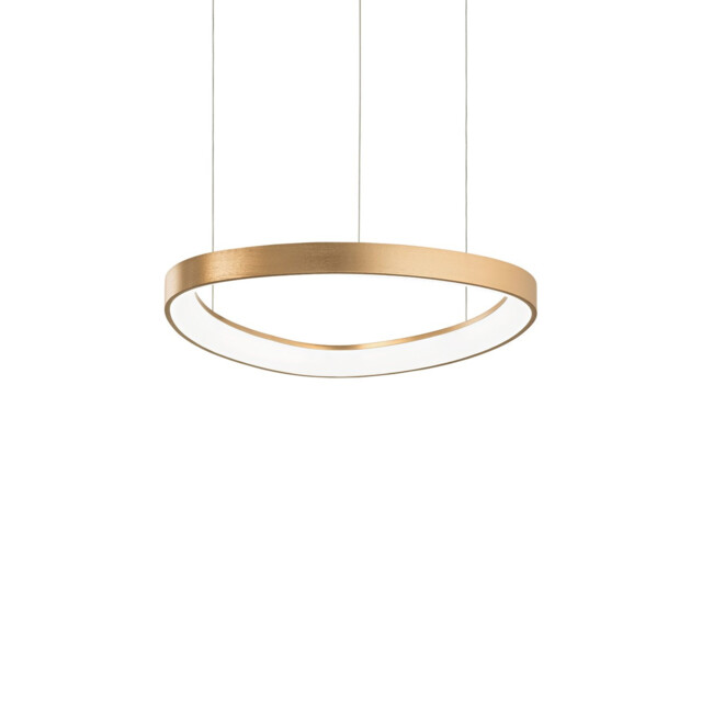 Gemini Integrated LED Pendant Ceiling Light Brass 4350lm 4000K - image 1
