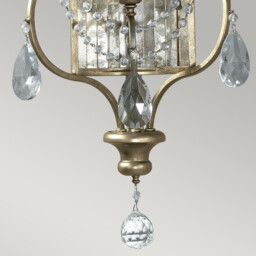 Gianna 3 Light Indoor Candle Wall Light Silver, E14 - thumbnail 5
