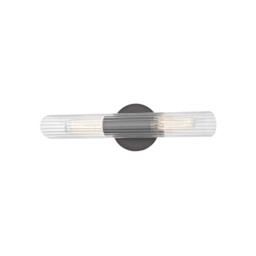 Cecily 2 Light Small Wall Sconce Old Bronze, Glass