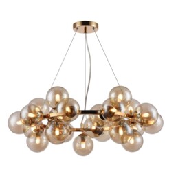 Dallas Ceiling Pendant Lamp Gold, 25 Light, G9 - thumbnail 1