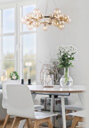 Dallas Ceiling Pendant Lamp Gold, 25 Light, G9 - thumbnail 2