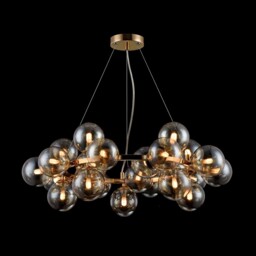 Dallas Ceiling Pendant Lamp Gold, 25 Light, G9 - thumbnail 3
