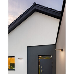 Posen Outdoor Down Wall Lamp Anthracite Aluminium, LED 10W 744Lm 3000K IP65 - thumbnail 2