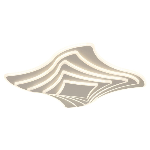 Octavio Semi Flush Ceiling Light Matt Sand LED 2700/6000K - image 1