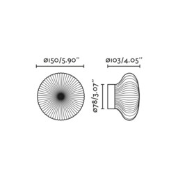 Isabelle LED Bathroom Wall Lamp Matt White IP44 2700K - thumbnail 3