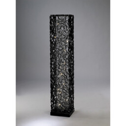 (DH) Essen Floor Lamp 12 Light G4 Black/Silver, NOT LED/CFL Compatible - thumbnail 2