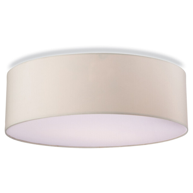 Phoenix 2 Light Bathroom Flush Ceiling Light Cream IP54, E27