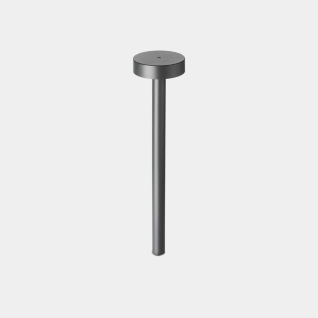 Orbit Small Opening Top Outdoor Pedestal Light 90cm Urban Grey LED 11.5W CCT 2700-3200-4000K IP66 On-Off