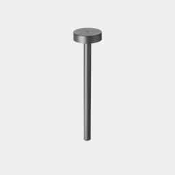 Orbit Small Opening Top Outdoor Pedestal Light 90cm Urban Grey LED 11.5W CCT 2700-3200-4000K IP66 On-Off