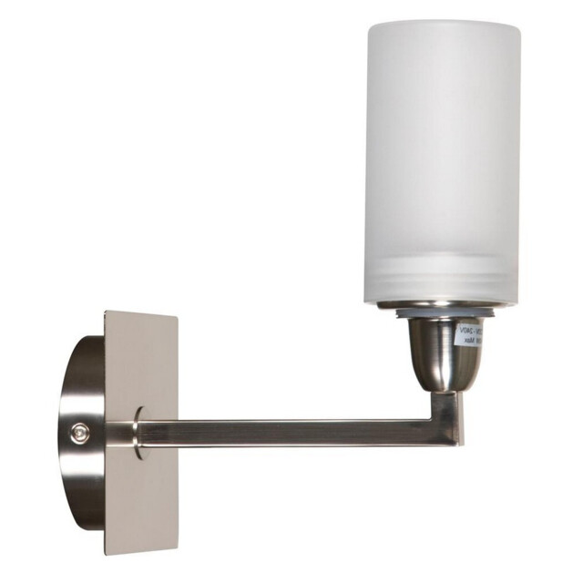 Classic Bathroom Wall Light Satin Nickel IP44