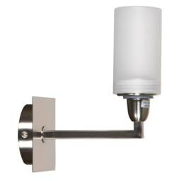 Classic Bathroom Wall Light Satin Nickel IP44