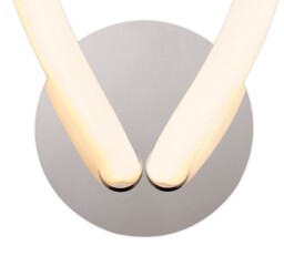 Knot Led Switched Wall Lamp, 12W LED, 3000K, 900lm, IP20, Chrome - thumbnail 5