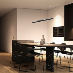Lineal 90cm Linear Pendant, 36W LED, 3000K, 4550lm, Sand Black, 3yrs Warranty - thumbnail 5