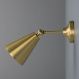Moya Wall Light, Satin Brass - thumbnail 5