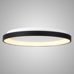 Niseko Ring Ceiling 90cm 78W LED, 3000K, 6200lm, Black, 3yrs Warranty - thumbnail 2