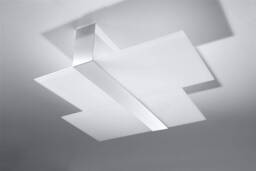 Massimo 2 Light Decorative Flush Light White, Chrome, E27 - thumbnail 2