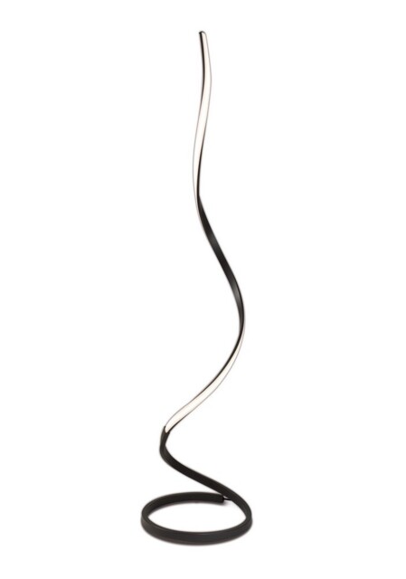 Nur Floor Lamp 22W LED 2800K, 1800lm, Dimmable Frosted Acrylic, Brown Oxide - image 1