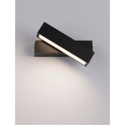 Ziri Outdoor Down Wall Lamp Anthracite Aluminium, Clear Glass LED 10W 284Lm 3000K IP65 - thumbnail 5
