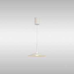 Calice 32cm Rise And Fall Pendant, 9W LED, 3000K, 800lm, White, 3yrs Warranty - thumbnail 2