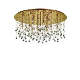 Moonlight  15 Light Extra Large Semi Flush Ceiling Pendant Gold, G9 - thumbnail 2