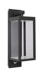Clairette Modern Wall Light Outdoor, PIR Sensor - LED - 1x15W 3000K - IP54 - Anthracite - thumbnail 3