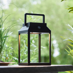 Linterna Modern Touch Dimmable Solar Powered LED Table Lamp, Warm White, IP44 - thumbnail 2