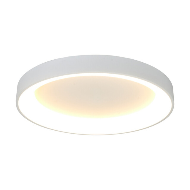 Niseko II Ring Ceiling 65cm 50W LED, 2700K-5000K Tuneable, 3760lm, Remote Control & APP, White, 3yrs Warranty - image 1