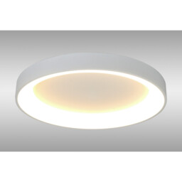 Niseko II Ring Ceiling 65cm 50W LED, 2700K-5000K Tuneable, 3760lm, Remote Control & APP, White, 3yrs Warranty - thumbnail 2