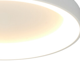 Niseko II Ring Ceiling 65cm 50W LED, 2700K-5000K Tuneable, 3760lm, Remote Control & APP, White, 3yrs Warranty - thumbnail 5