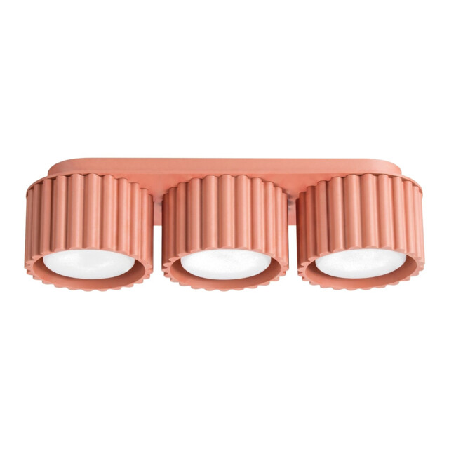Aura Surface Mounted Downlight Peach 3x GX53 - image 1