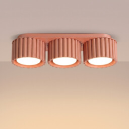 Aura Surface Mounted Downlight Peach 3x GX53 - thumbnail 3