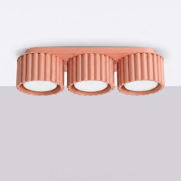 Aura Surface Mounted Downlight Peach 3x GX53 - thumbnail 2