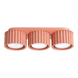 Aura Surface Mounted Downlight Peach 3x GX53 - thumbnail 1