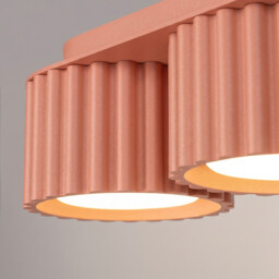 Aura Surface Mounted Downlight Peach 3x GX53 - thumbnail 5