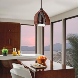 Kichler Terna 5 Blade 38cm Ceiling Fan with LED Light Oil Brushed Bronze Remote Control - thumbnail 2