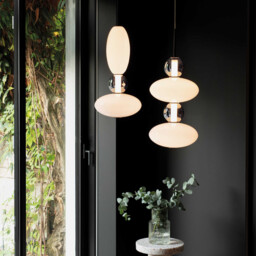 Lumiere Integrated LED Slim Pendant Ceiling Light Black 3350Lm 3000K - thumbnail 2