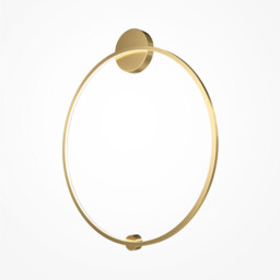 Maytoni Halo Modern Integrated LED Wall Lamp Brass, 80cm 4000K - thumbnail 1