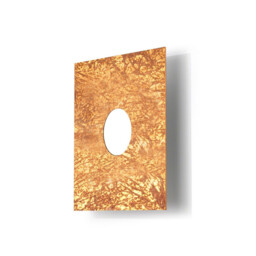 Square Lifestyle Metal Surface Mounted Ceiling Light - Vintage Gold Finish, 1x GX53 - thumbnail 3