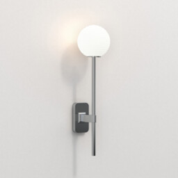 Tacoma Single Grande Bathroom Wall Lamp Polished Chrome IP44, G9 (Shade Not Included) - thumbnail 3
