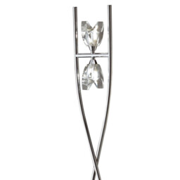 Eclipse Floor Lamp 2 Light G9, Polished Chrome, NOT LED/CFL Compatible - thumbnail 5