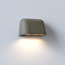 Mast Twin Outdoor Flush Wall Downlight Concrete IP44, GU10 - thumbnail 2
