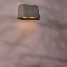 Mast Twin Outdoor Flush Wall Downlight Concrete IP44, GU10 - thumbnail 3