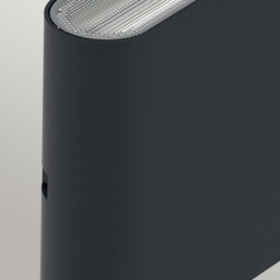Jens Outdoor Modern Wall Lamp Black, 3000 - 5700K, IP65 - thumbnail 3